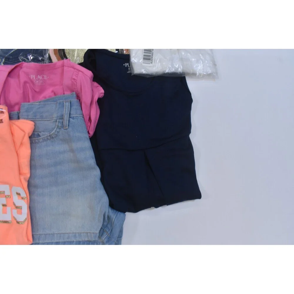 The Childrens Place Bulk Lot Of 10 Girls Size Medium 7/8 Mix Season Tops Bottoms
